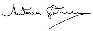 António Guterres signature